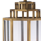 Monticello Lantern 24 cm - Antique Brass