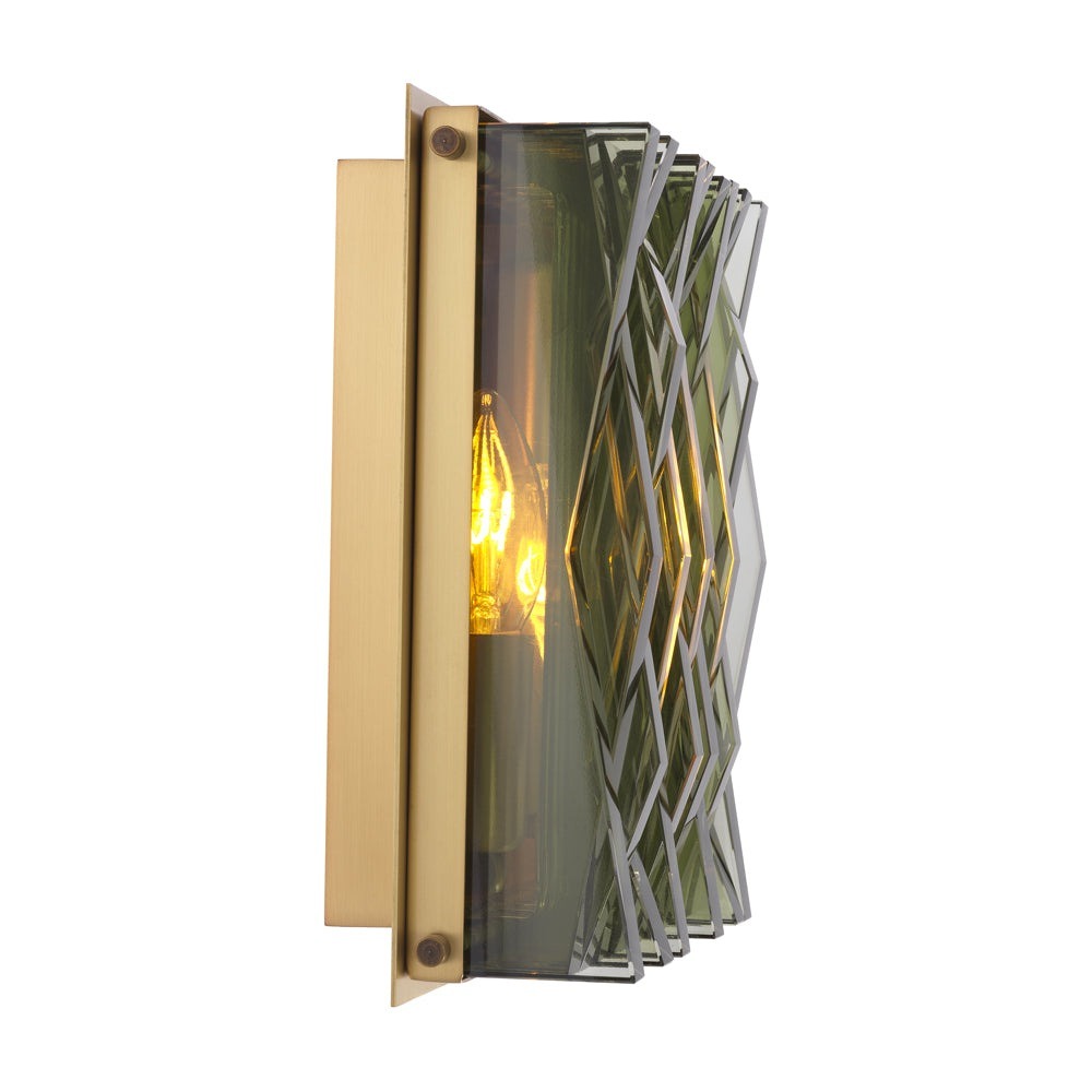 Small Nuvola Wall Lamp - Antique Brass