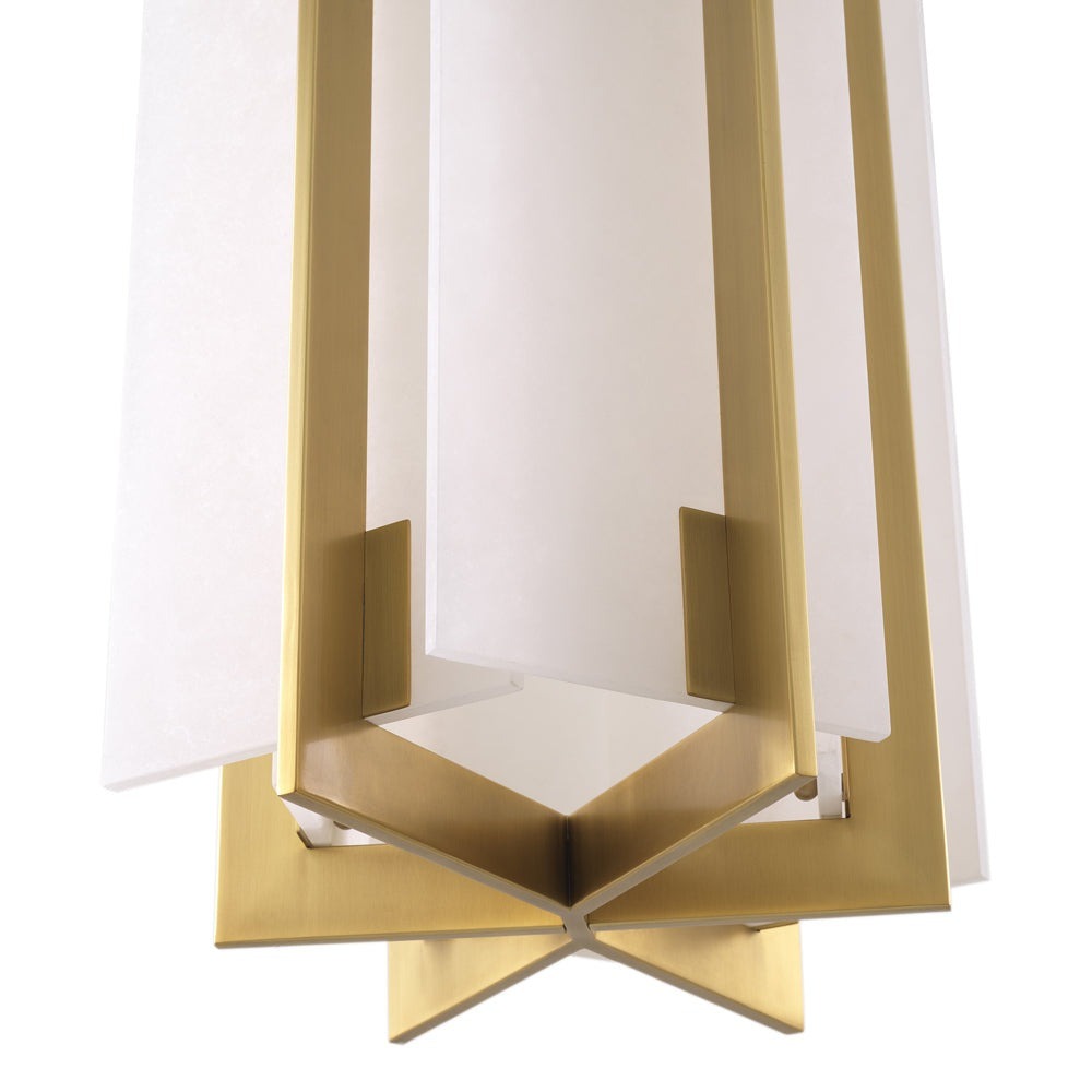 Lugano Chandelier - Antique Brass