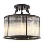 Bernardi Small Chandelier Ceiling Light - Bronze Highlight