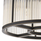 Bernardi Small Chandelier Ceiling Light - Bronze Highlight
