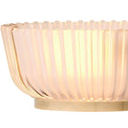 Artos Double Chandelier - Vintage Brass Finish