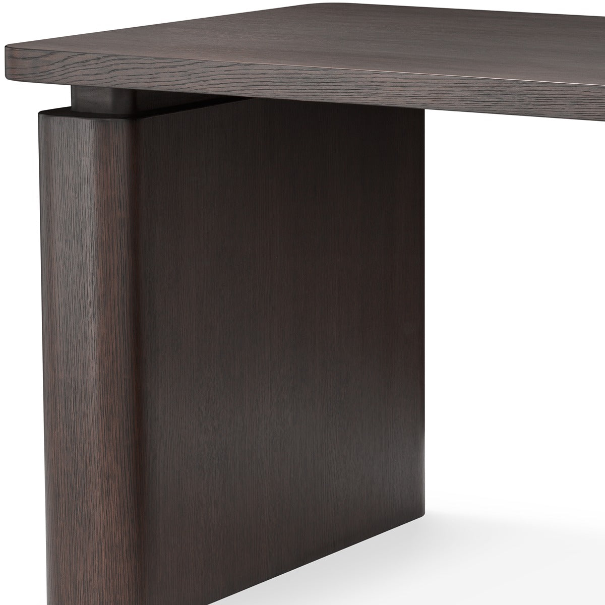 Modesto Desk - Mocha Oak Veneer