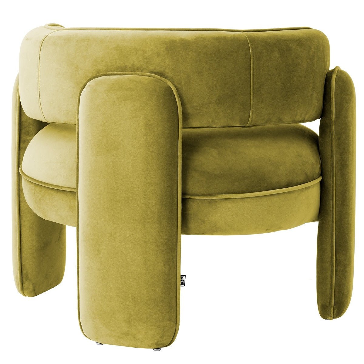 Chaplin Chair - Savona Vintage Green Velvet
