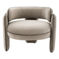 Chaplin Chair - Savona Greige Velvet