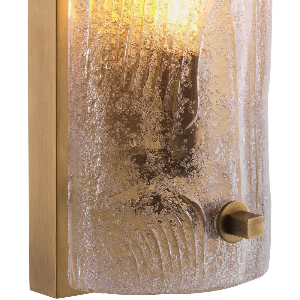 Lagos Wall Lamp - Antique Brass Finish