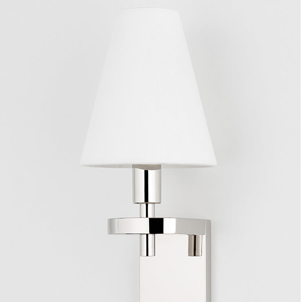 Dooley Wall Sconce - Polished Nickel