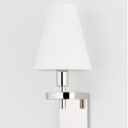 Dooley Wall Sconce - Polished Nickel