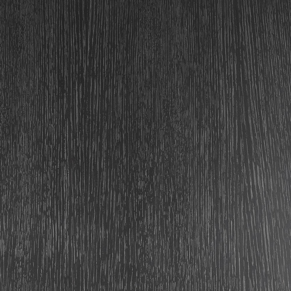 Nathaniel Desk - Charcoal Grey Oak Veneer & Brushed Brass