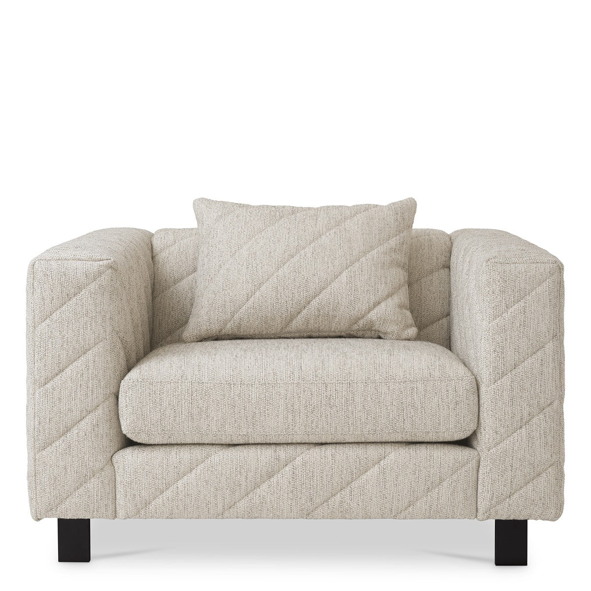 Avellino Armchair - Splendor Light Grey