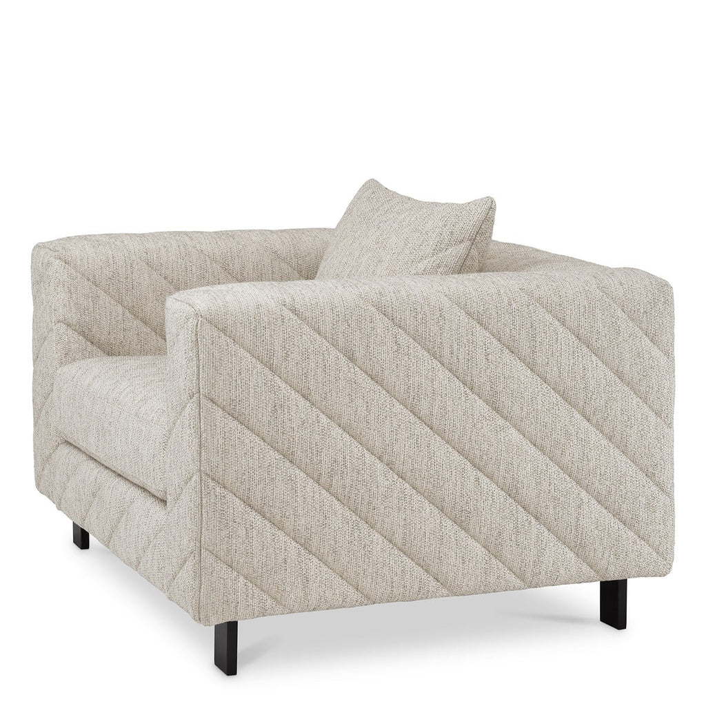 Avellino Armchair - Splendor Light Grey