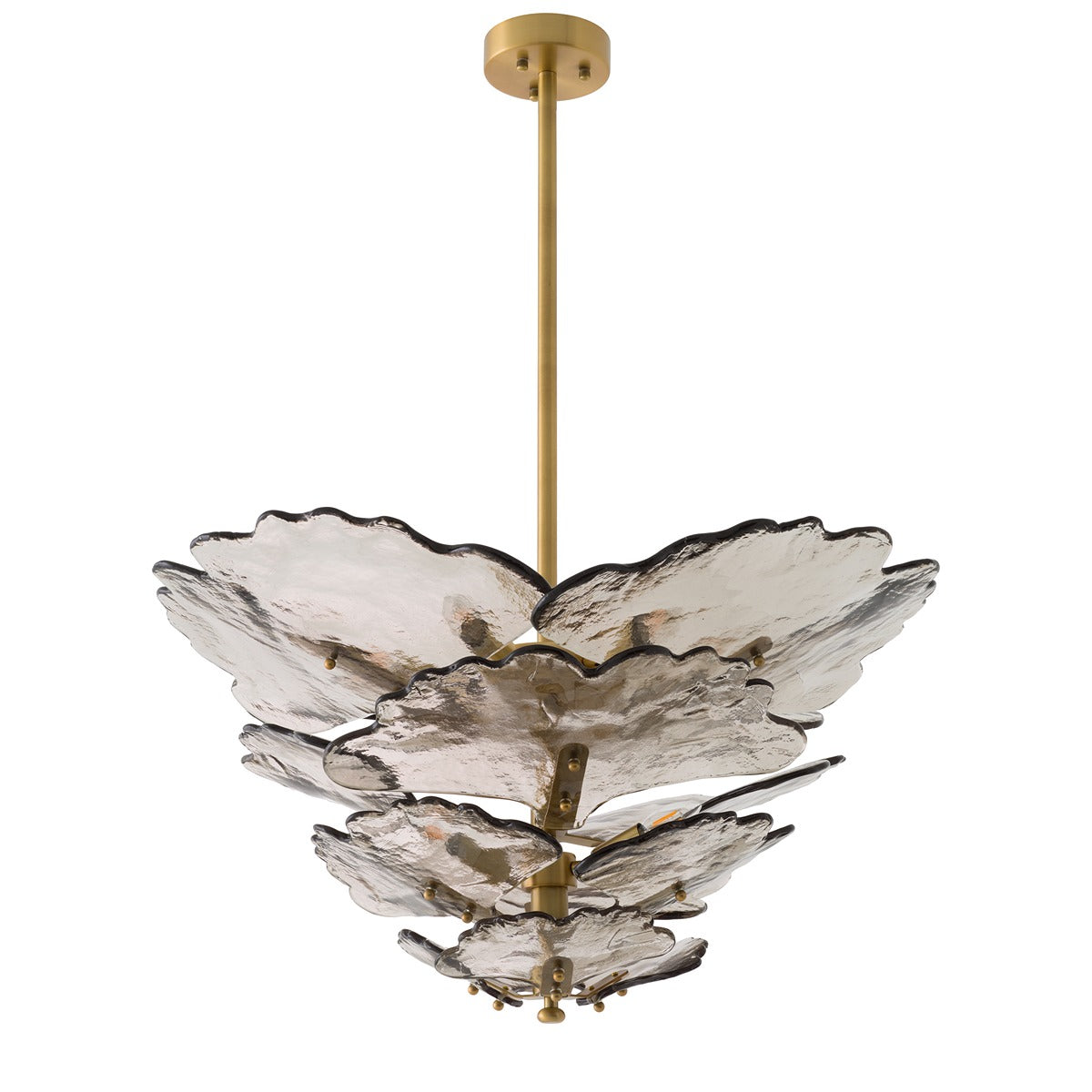 Florina Chandelier - Smoke Glass