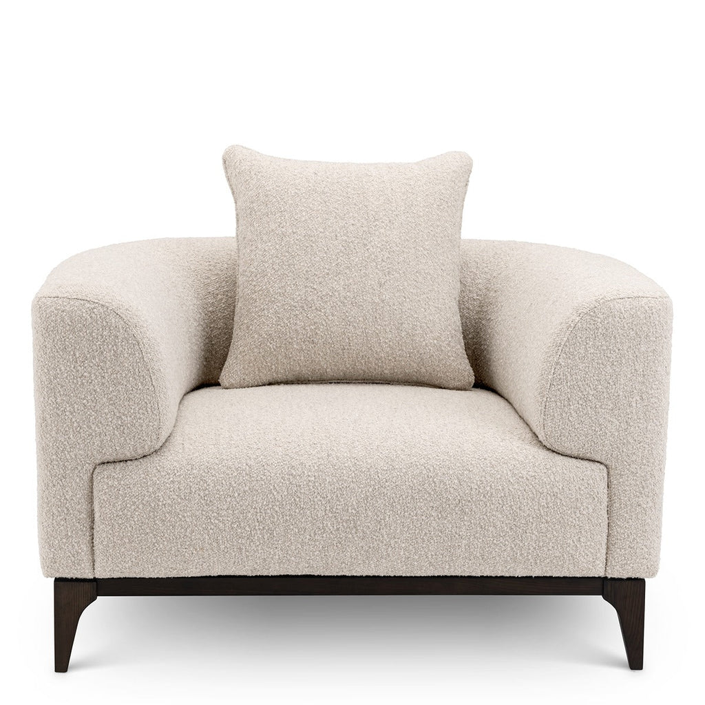 Brannan Armchair - Boucle Chalk White
