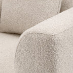 Brannan Armchair - Boucle Chalk White