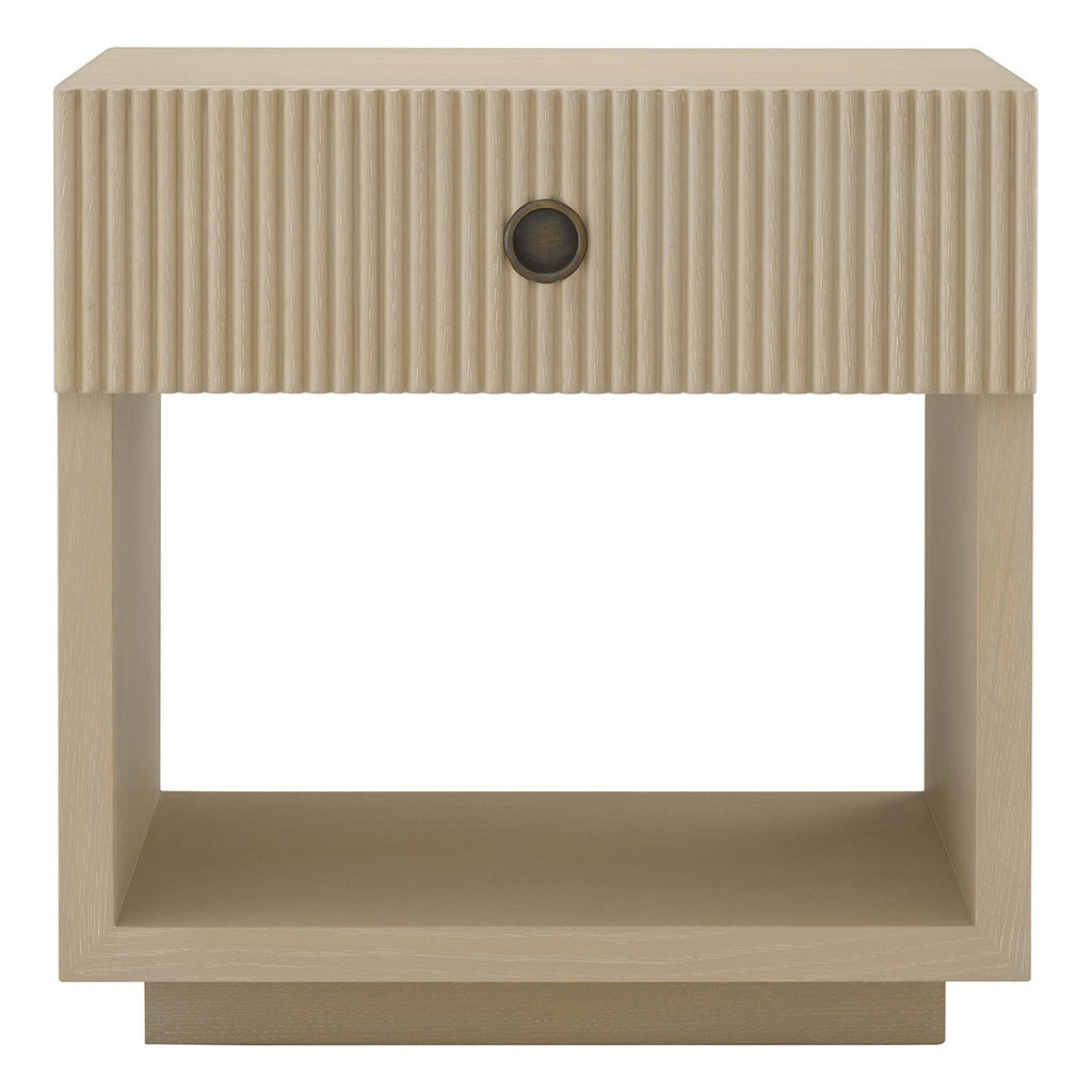 Dimitrios Bedside Table - Washed Oak Veneer