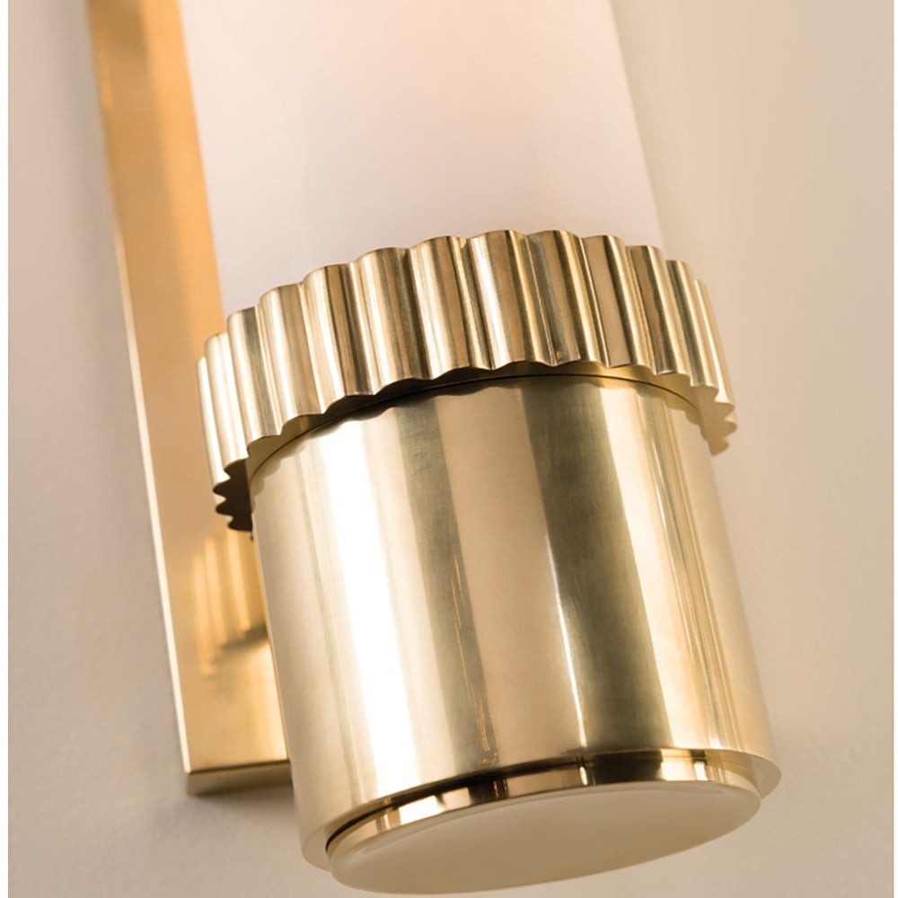 Argon Wall Sconce - Aged Brass