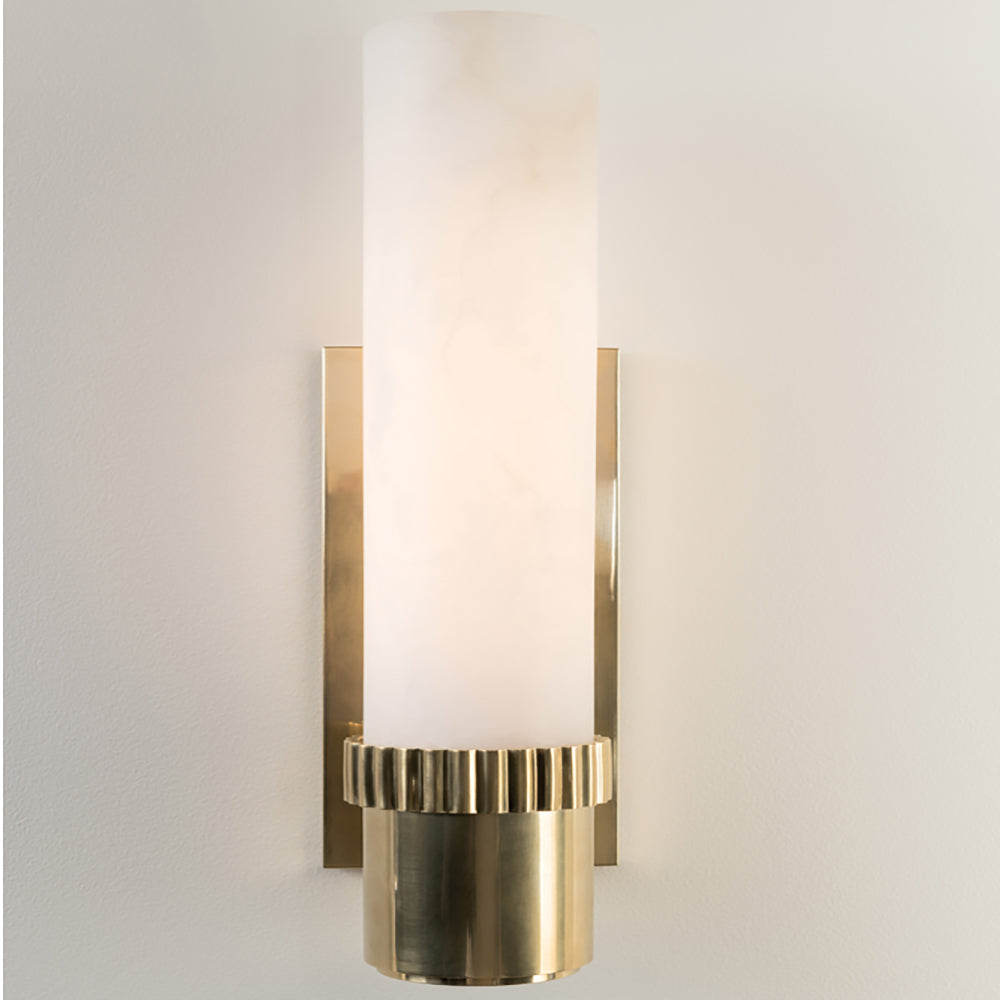 Argon Wall Sconce - Aged Brass