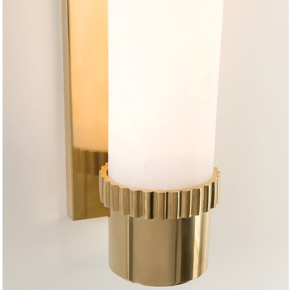 Argon Wall Sconce - Aged Brass