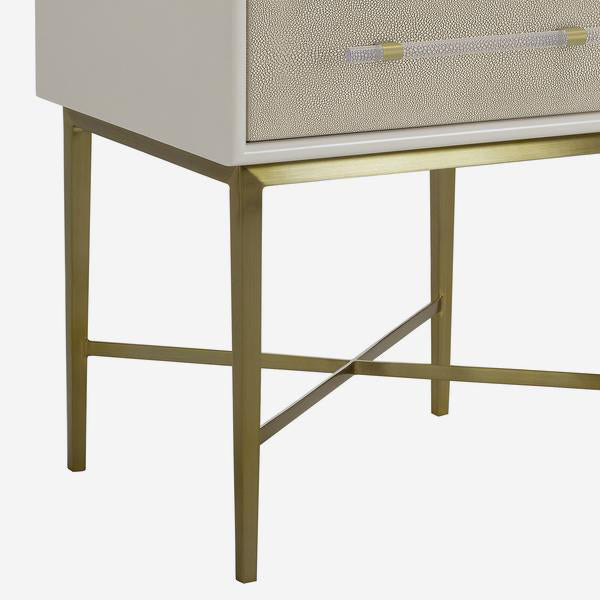 Alice Bedside Table - White