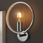 Merola Bathroom Wall Light - Chrome