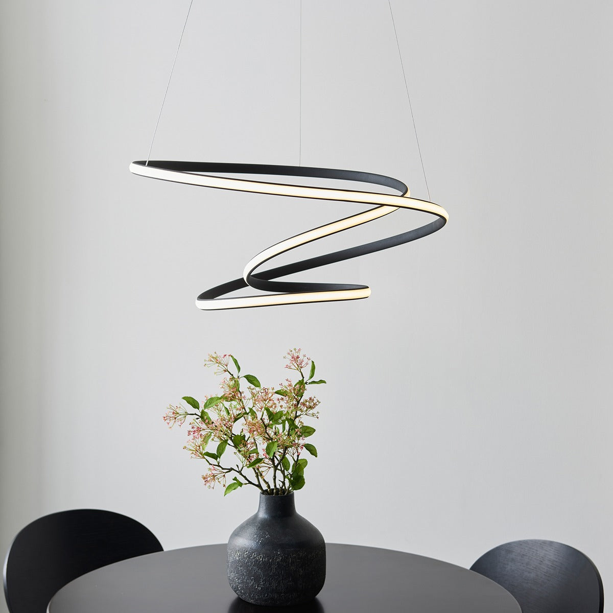 Dune Pendant Light - Black