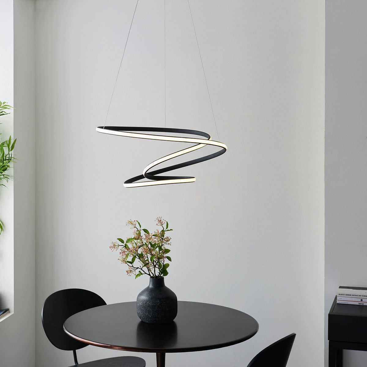 Dune Pendant Light - Black
