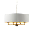 Highclere 8 Pendant Light - Antique Brass
