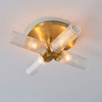 Talo 4 Bathroom Ceiling Light - Brass