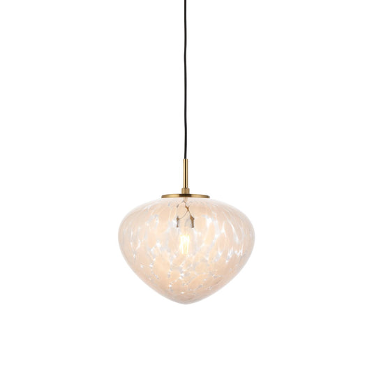 Marlo 1 Light Pendant Light - Satin Brass