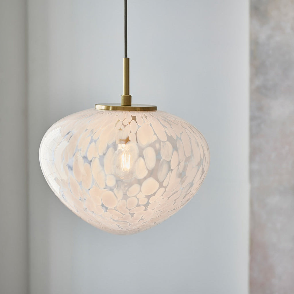 Marlo 1 Light Pendant Light - Satin Brass