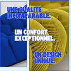 Lumo Classic: 2-Seat Compressed Cord Bubble Sofa