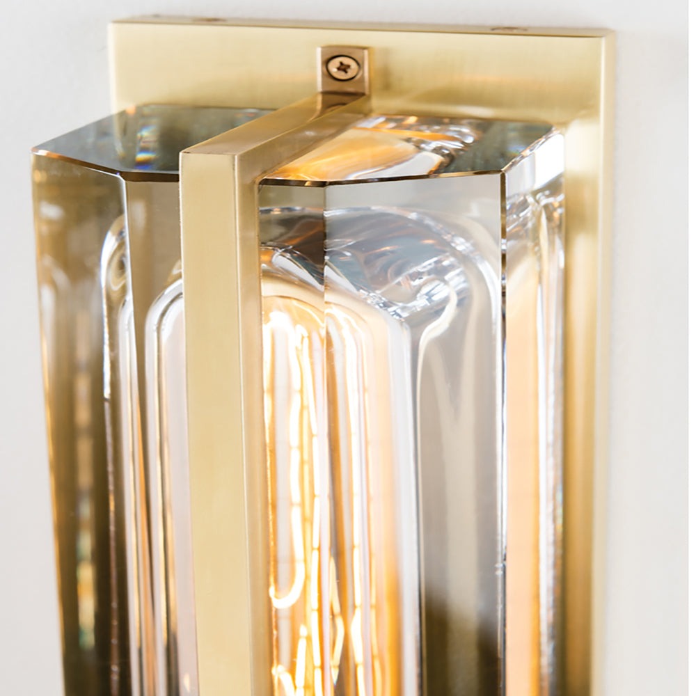 Hawkins Wall Sconce - Aged Brass