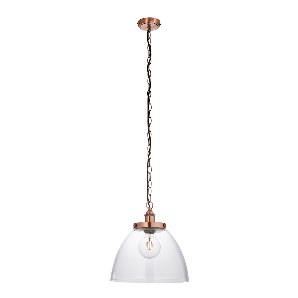 Hansen Grand Pendant Light - Aged Copper