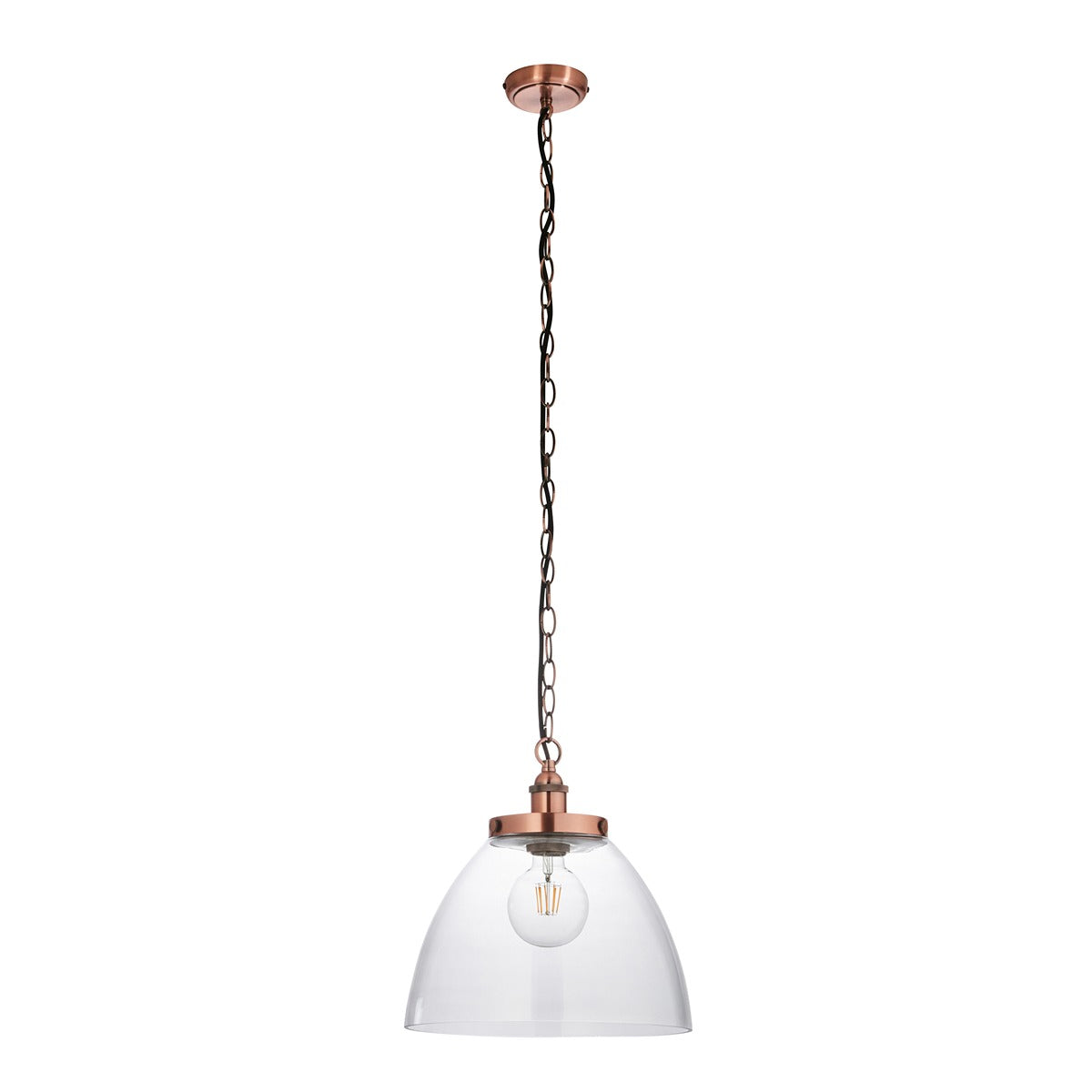 Hansen Grand Pendant Light - Aged Copper
