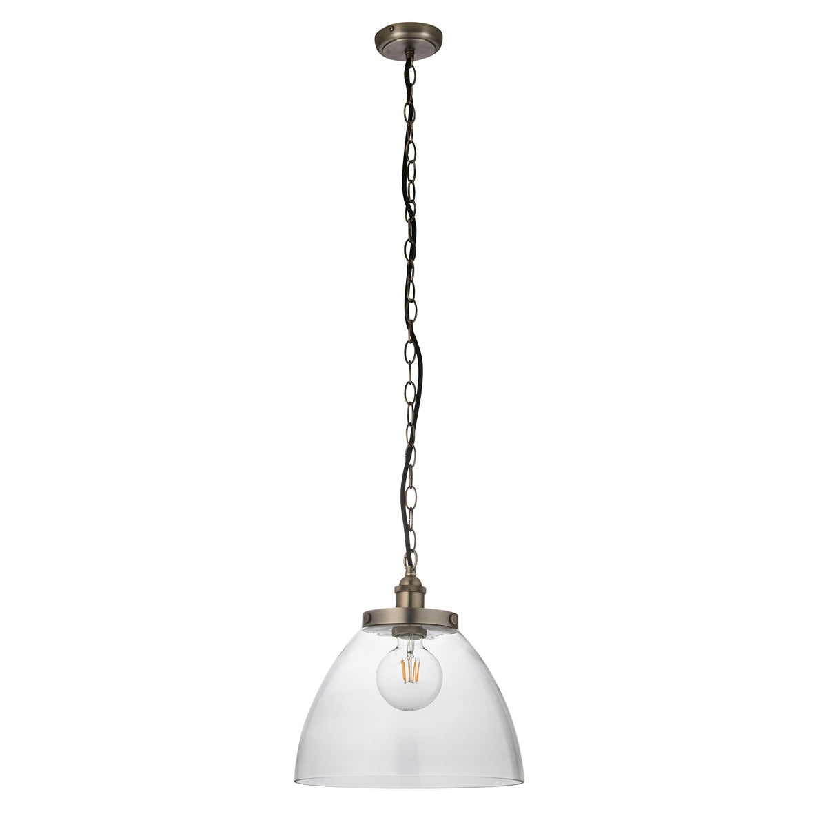 Hansen Grand Pendant Light - Brushed Silver