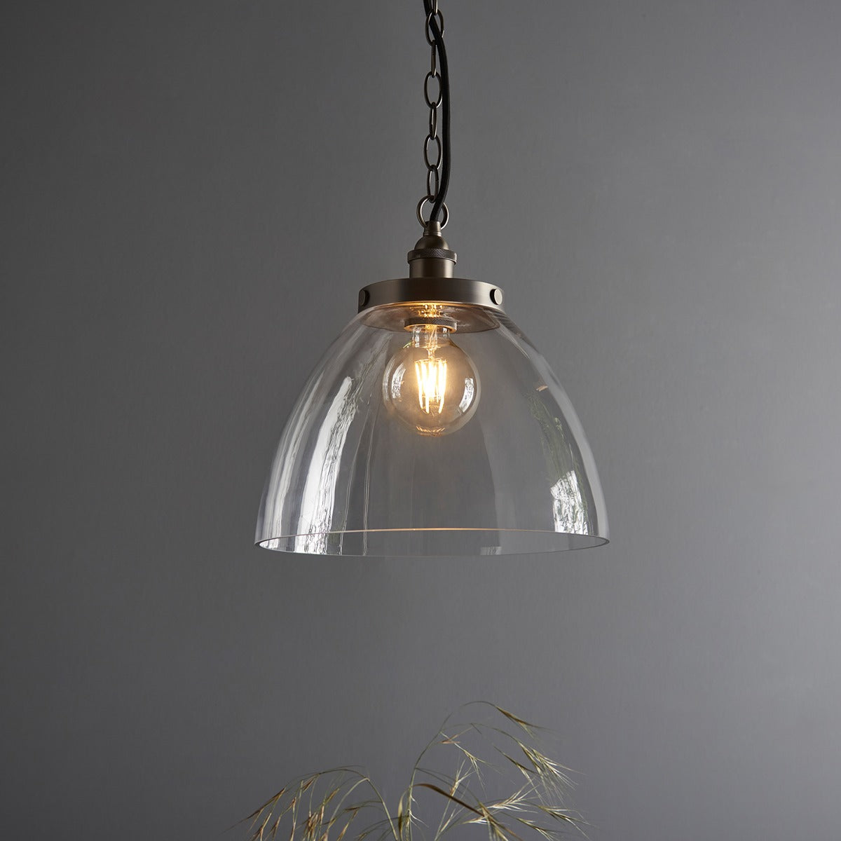 Hansen Grand Pendant Light - Brushed Silver