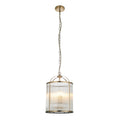 Lambeth 4 Ribbed Pendant Light