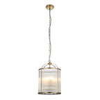 Lambeth 4 Ribbed Pendant Light