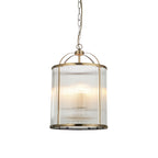 Lambeth 4 Ribbed Pendant Light