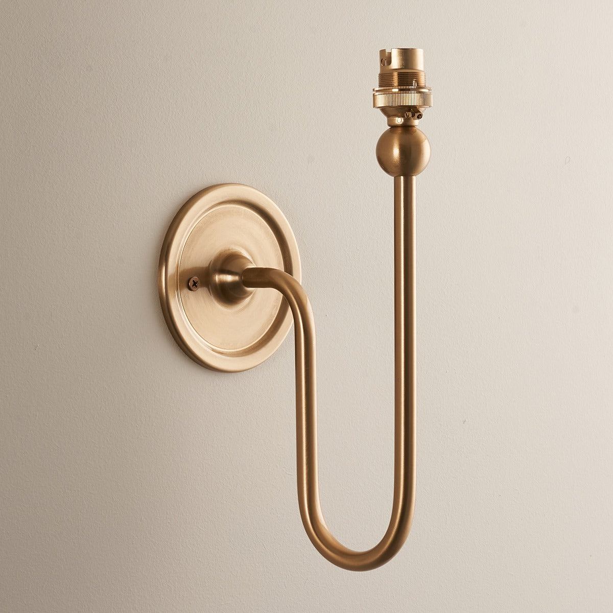 Santia Wall Light - Brushed Aged Brass