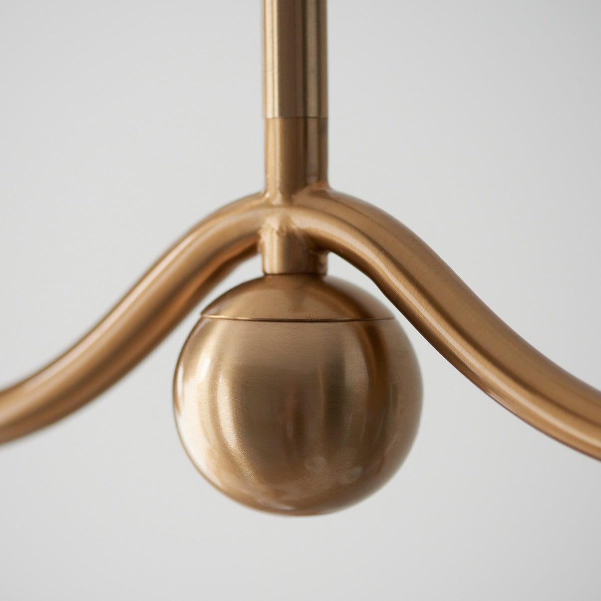 Santia 4 Light Pendant Light - Brushed Aged Brass