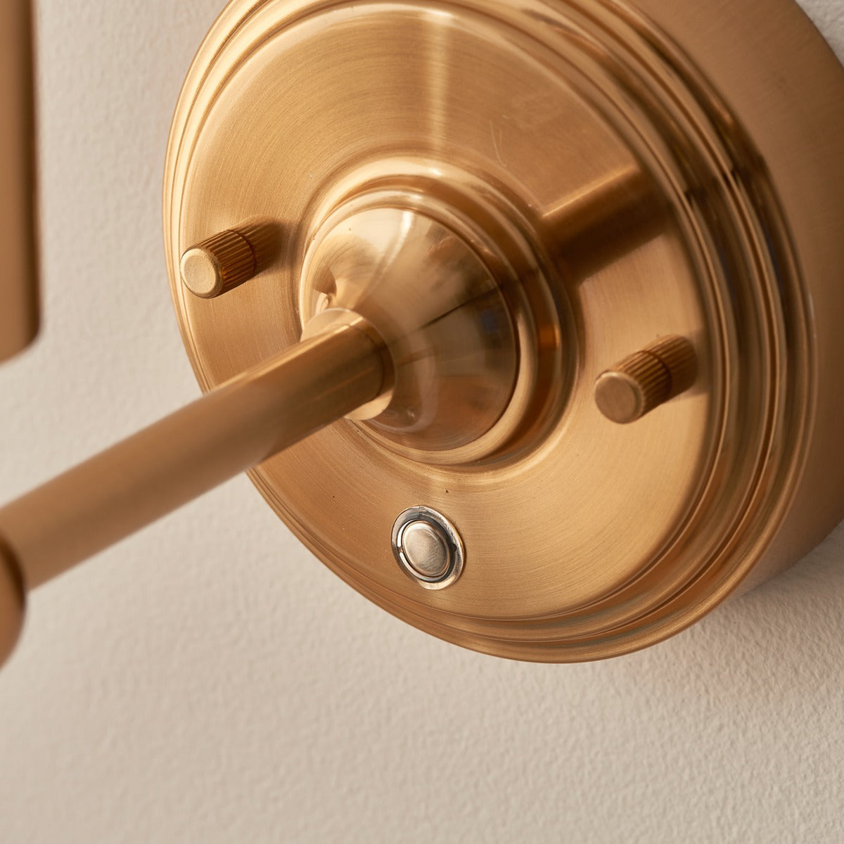 Barlow Rechargeable 1 Light Wall Light - Aged Brass