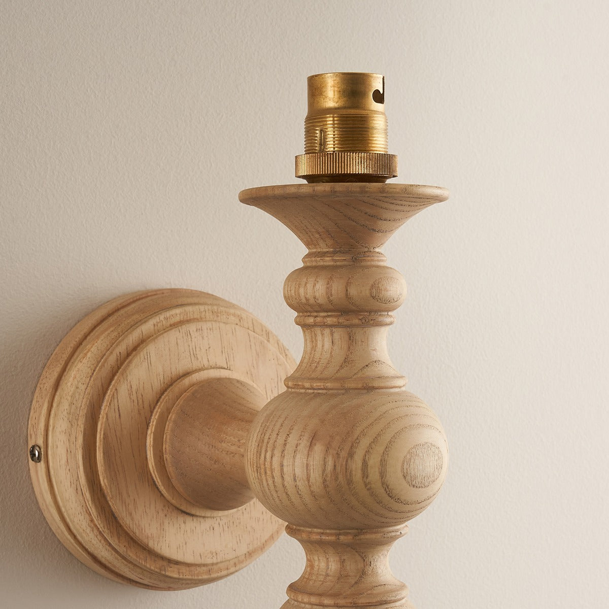 Barley 1 Wall Light - Natural Ash