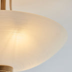 Welton 3 Ceiling Light - Brushed Aged Brass