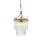 Mariana 1 Light Pendant Light - Antique Brass