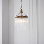 Mariana 1 Light Pendant Light - Antique Brass