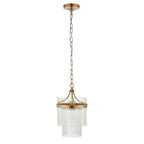 Mariana 1 Light Pendant Light - Antique Brass