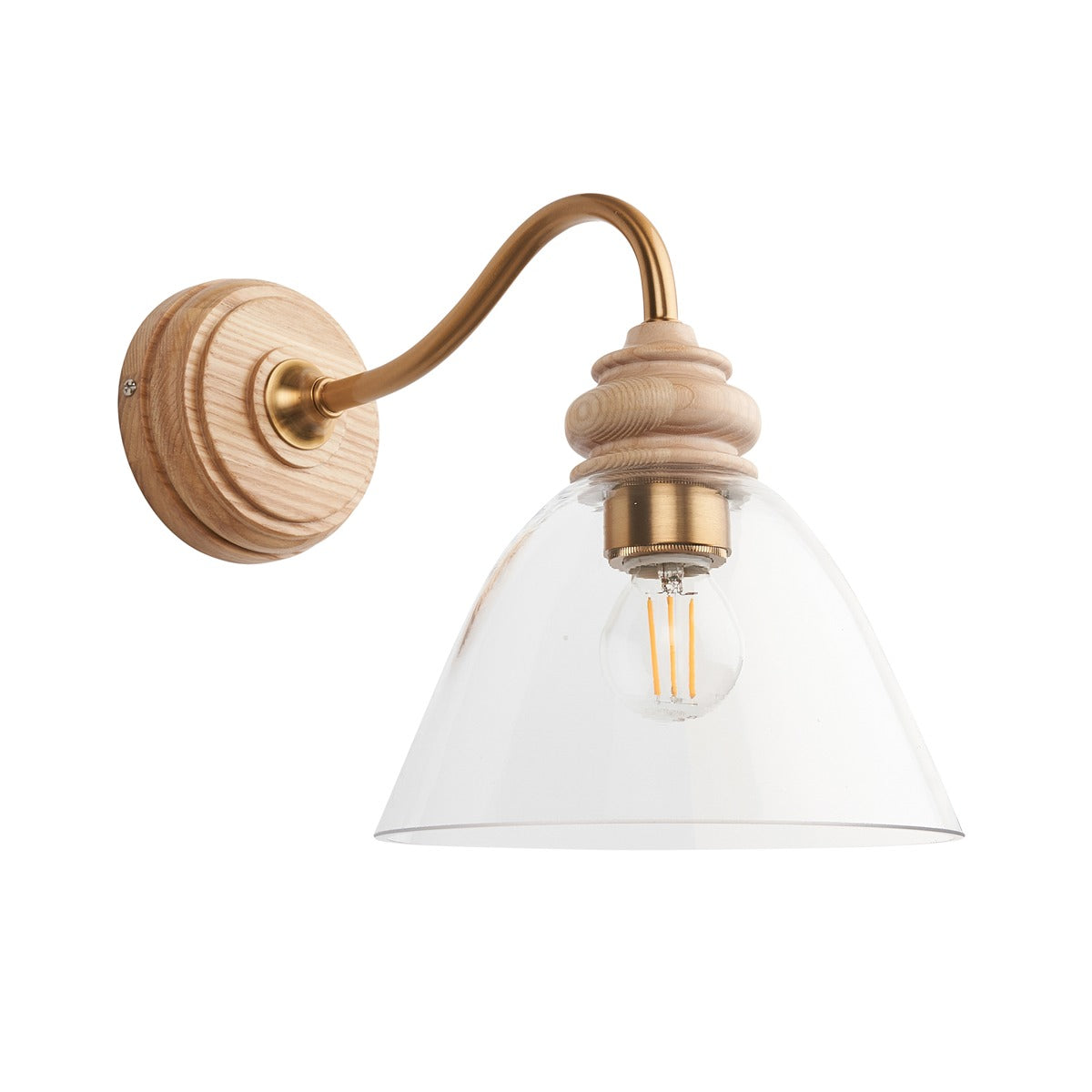 Chatswold 1 Wall Light - Natural Ash