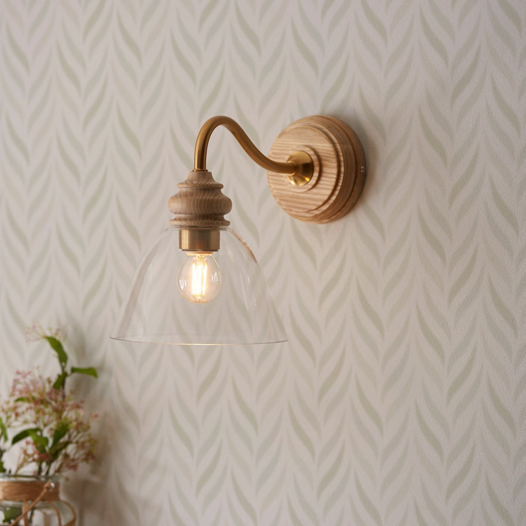 Chatswold 1 Wall Light - Natural Ash