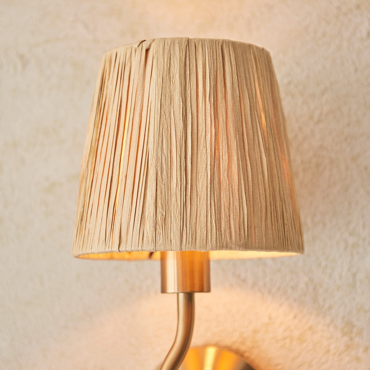 Wave 1 Wall Light - Brushed Aged Brass